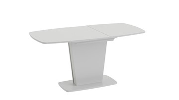Обеденный раздвижной стол Честер тип 2, цвет Белый/Стекло белый глянец в Рязани - предосмотр 1
