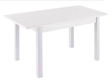 Кухонный стол раздвижной Айсберг-01 МДФ, белый МДФ/40 массив прямые белые в Рязани