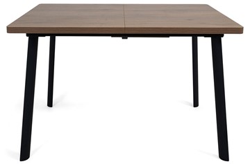 Кухонный раскладной стол Дали-1L(ноги черные, дуб табако) в Рязани - предосмотр 1