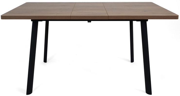 Кухонный раскладной стол Дали-1L(ноги черные, дуб табако) в Рязани - изображение 5