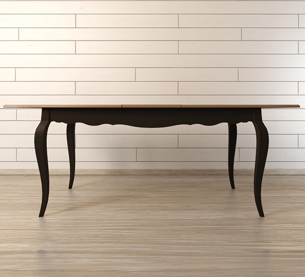 Раздвижной стол Leontina (ST9338BLK) Черный в Рязани - изображение 1