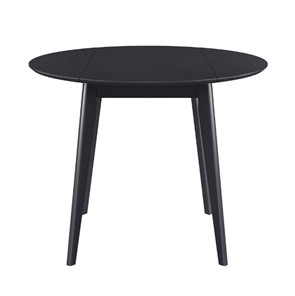 Кухонный раскладной стол Орион Drop Leaf 100, Черный в Рязани