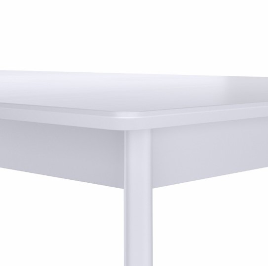Кухонный раскладной стол Пегас Classic Plus 120, Белый в Рязани - изображение 3