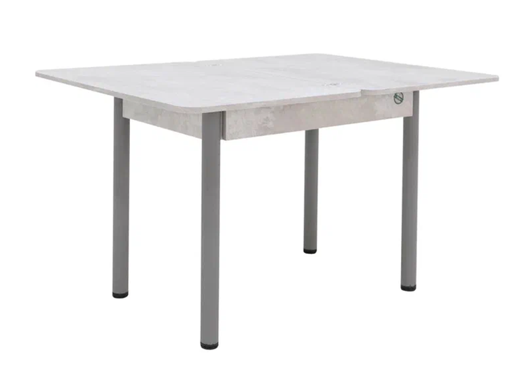 Кухонный стол раскладной Прайм-3Р, Цемент светлый в Рязани - изображение 1