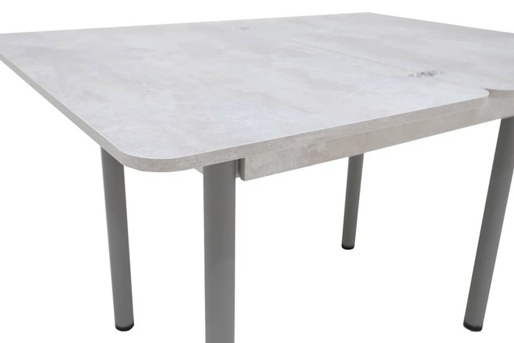 Кухонный стол раскладной Прайм-3Р, Цемент светлый в Рязани - изображение 3
