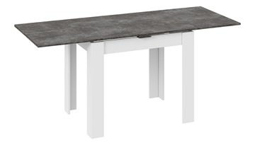 Кухонный раскладной стол Промо тип 3 (Белый/Ателье темный) в Рязани - предосмотр 1