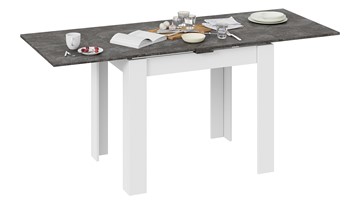 Кухонный раскладной стол Промо тип 3 (Белый/Ателье темный) в Рязани - предосмотр 3