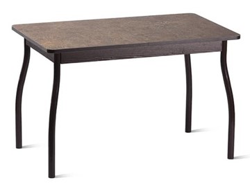 Кухонный стол Орион.4 1200, Пластик Урбан коричневый/Коричневый в Рязани