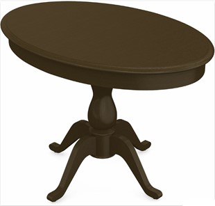 Раздвижной стол Фабрицио-1 исп. Эллипс, Тон 5 Покраска + патина с прорисовкой (на столешнице) в Рязани