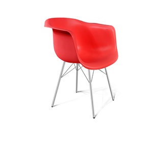 Обеденный стул SHT-ST31/S64 (красный/хром лак) в Рязани