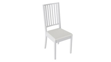 Обеденный стул Родос 2 (Белый матовый/тк № 166) в Рязани