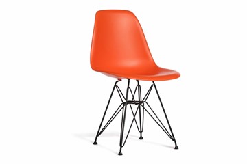 Обеденный стул DSL 110 Black (оранжевый) в Рязани