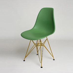 Обеденный стул DSL 110 Gold (темно-зеленый) в Рязани