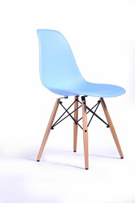Обеденный стул DSL 110 Wood (голубой) в Рязани - предосмотр