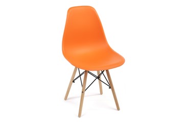 Кухонный стул DSL 110 Wood (оранжевый) в Рязани