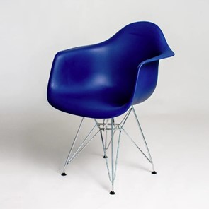 Кухонный стул DSL 330 Chrom (темно-синий) в Рязани