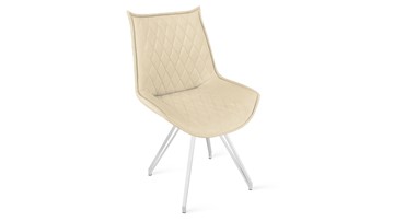 Кухонный стул Фэнди К4 (Белый матовый/Велюр Confetti Cream) в Рязани