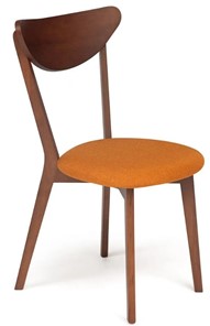 Кухонный стул MAXI (Макси), бук/ткань 86x48,5x54,5 Оранжевый/коричневый арт.19591 в Рязани