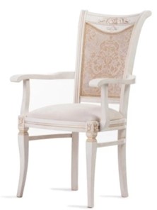Обеденный стул Милан-1 с подлокотниками (нестандартная покраска) в Рязани