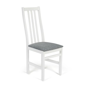 Обеденный стул SWEDEN / white, ткань серая (16/1) id 19556 разобранный в Рязани