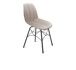 Обеденный стул SHT-ST29-С1 / SHT-S107 (лунный камень/черный муар) в Рязани