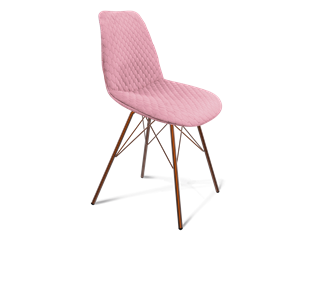 Обеденный стул SHT-ST29-С22 / SHT-S37 (розовый зефир/медный металлик) в Рязани - предосмотр