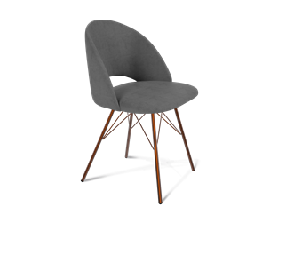 Обеденный стул SHT-ST34 / SHT-S37 (платиново-серый/медный металлик) в Рязани