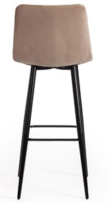 Барный стул CHILLY (mod.7095б) 50х44х104 бежевый barkhat 5/черный арт.19637 в Рязани - предосмотр 4