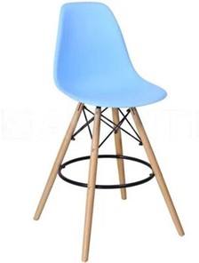 Барный стул DSL 110 Wood bar (голубой) в Рязани