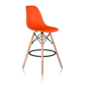 Барный стул DSL 110 Wood bar (оранжевый) в Рязани