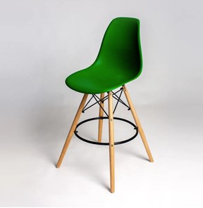 Барный стул DSL 110 Wood bar (Зеленый) в Рязани