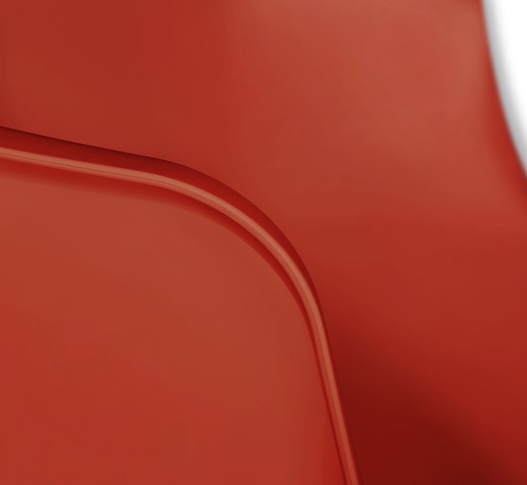 Барный стул SHT-ST31/S94 (красный/прозрачный лак/черный муар) в Рязани - изображение 4