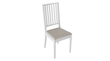 Обеденный стул Родос 2 (Белый матовый/тк № 110) в Рязани