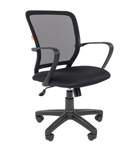 Компьютерное кресло CHAIRMAN 698 black, ткань, цвет черный в Рязани