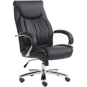 Офисное кресло Brabix Premium Advance EX-575 (хром, экокожа, черное) 531825 в Рязани