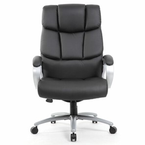 Кресло компьютерное Brabix Premium Blocks HD-008 (экокожа, черное) 531944 в Рязани