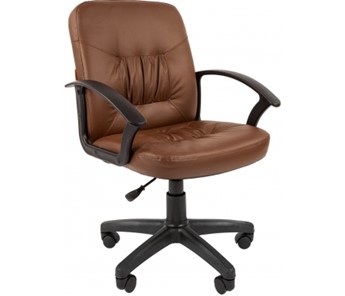 Кресло CHAIRMAN 651 ЭКО коричневое в Рязани