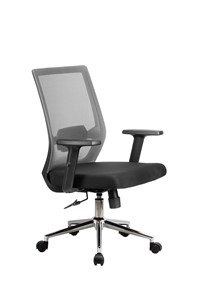 Офисное кресло Riva Chair 851E (Серый) в Рязани