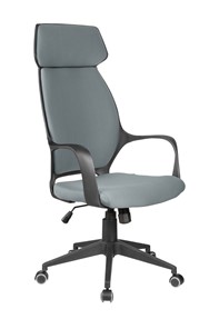 Кресло Riva Chair 7272 (Серый/черный) в Рязани