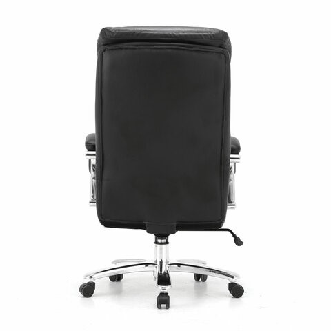 Кресло Brabix Premium Pride HD-100 (натуральная кожа, черное) 531940 в Рязани - изображение 3