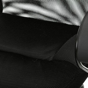 Кресло офисное Brabix Premium Stalker EX-608 PL (ткань-сетка/кожзам, черное) 532090 в Рязани - предосмотр 9