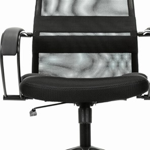 Кресло офисное Brabix Premium Stalker EX-608 PL (ткань-сетка/кожзам, черное) 532090 в Рязани - предосмотр 10