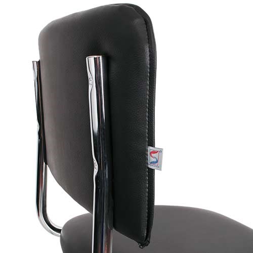 Офисный стул Sylwia chrome P100, кож/зам V4 в Рязани - изображение 4