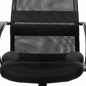 Кресло офисное Brabix Premium Stalker EX-608 PL (ткань-сетка/кожзам, черное) 532090 в Рязани - предосмотр 6
