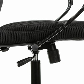Кресло офисное Brabix Premium Stalker EX-608 PL (ткань-сетка/кожзам, черное) 532090 в Рязани - предосмотр 4