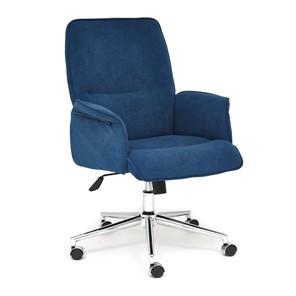 Компьютерное кресло YORK флок, синий, арт.13862 в Рязани