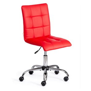 Кресло компьютерное ZERO кож/зам, красный, арт.12448 в Рязани