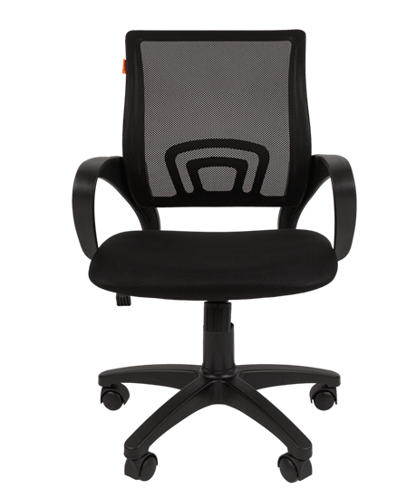 Компьютерное кресло CHAIRMAN 696 black Сетчатый акрил DW62 черный в Рязани - изображение 1