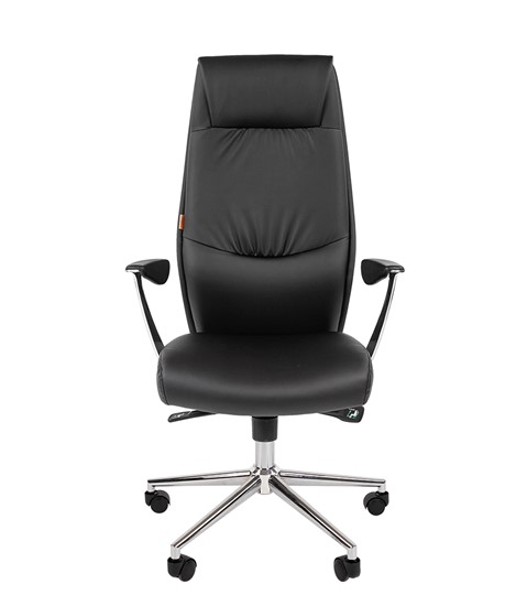Офисное кресло CHAIRMAN Vista Экокожа премиум черная в Рязани - изображение 5
