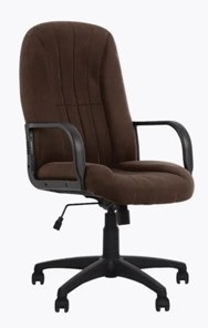 Кресло для офиса CLASSIC (PL64) ткань CAGLIARI коричневый в Рязани